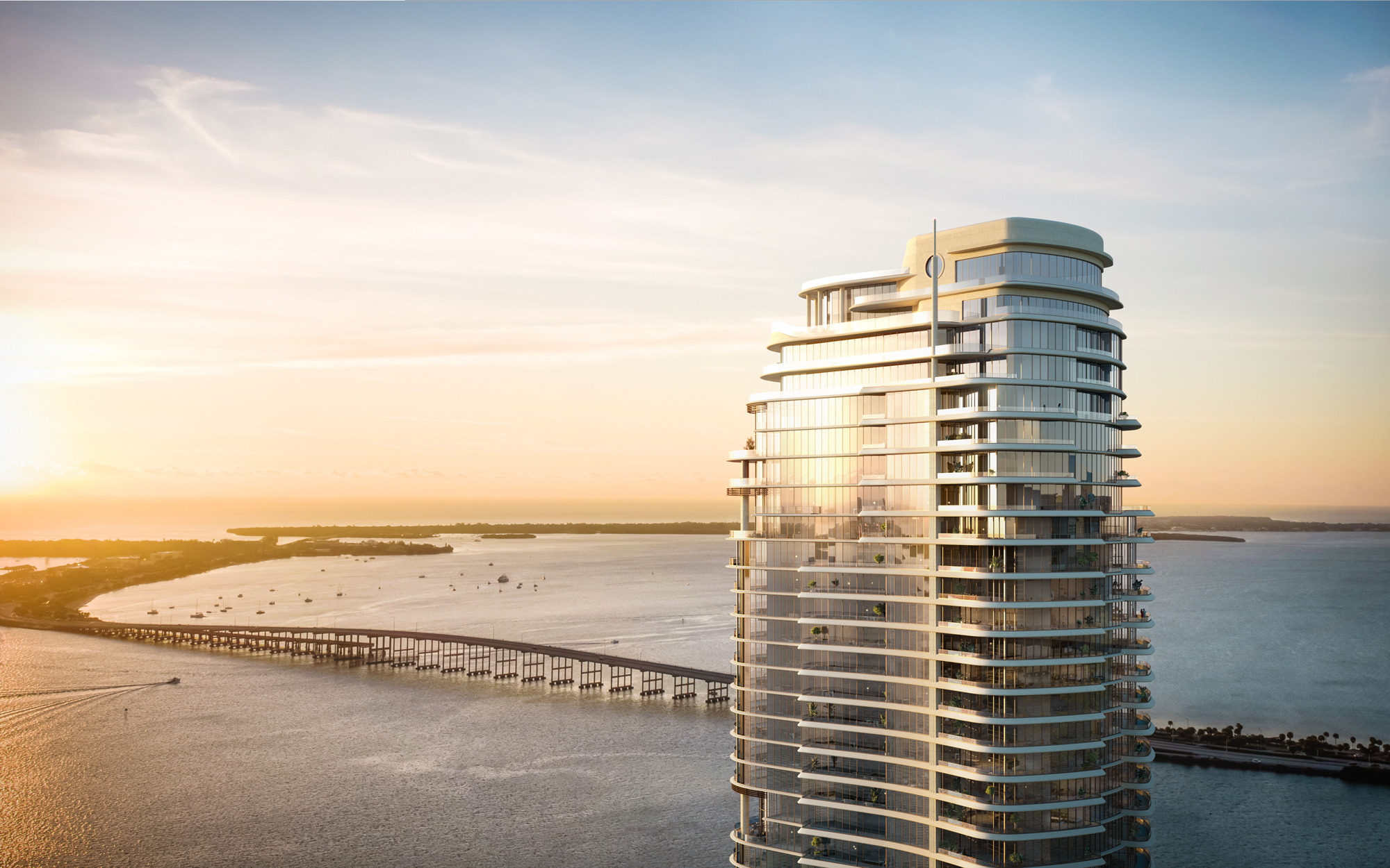 A $50 Million Condo Is Listing at Miami's First Supertall Tower - Mansion  Global