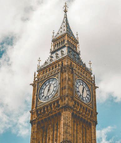 London’s Big Ben PHOTO COURTESY OF RED SAVANNAH
