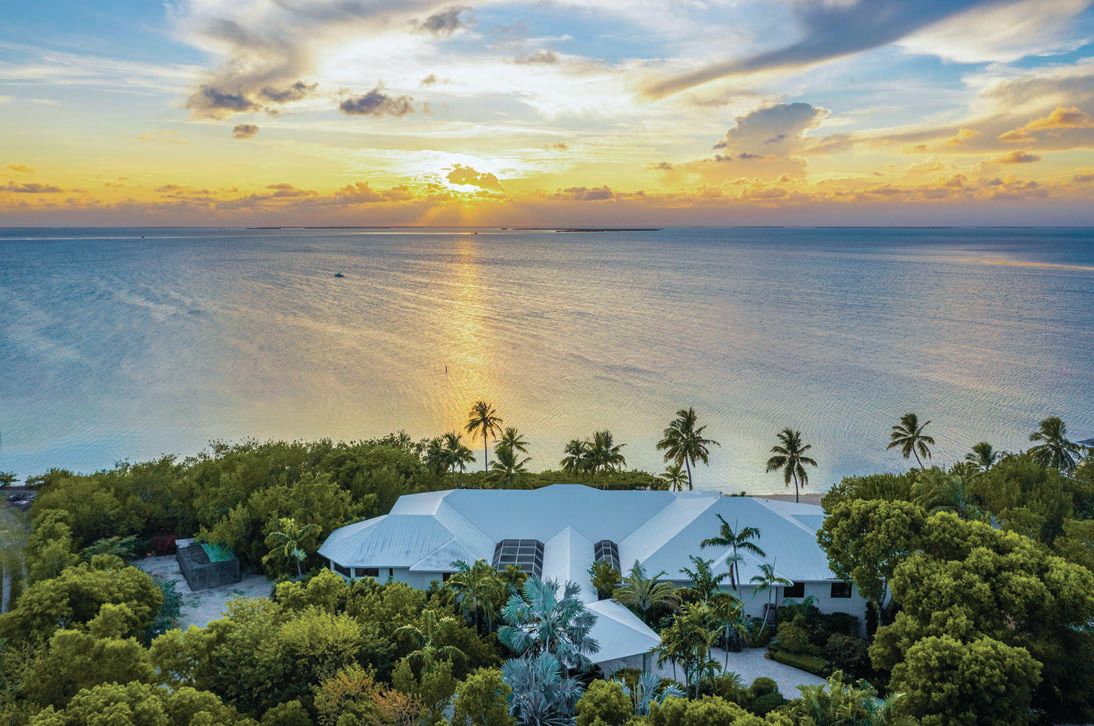 Aerial view of 94100 Overseas Highway.  PHOTO: COURTESY OF BERKSHIRE HATHAWAY HOMESERVICES EWM REALTY
