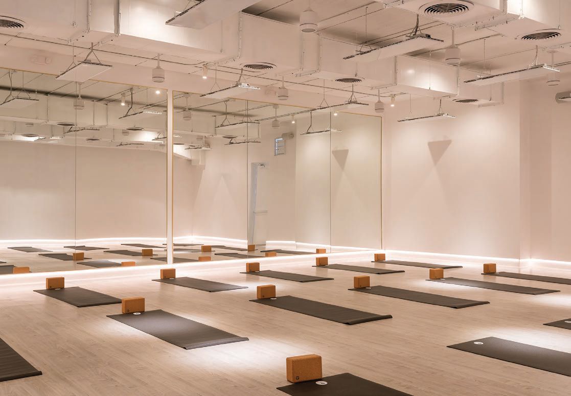 Inside Sol Yoga Fort Lauderdale—a yoga and wellness destination featuring two state-of-the-art infrared studios, acupuncture, LED skin treatments, a smoothie bar and boutique PHOTO COURTESY OF: SOL YOGA