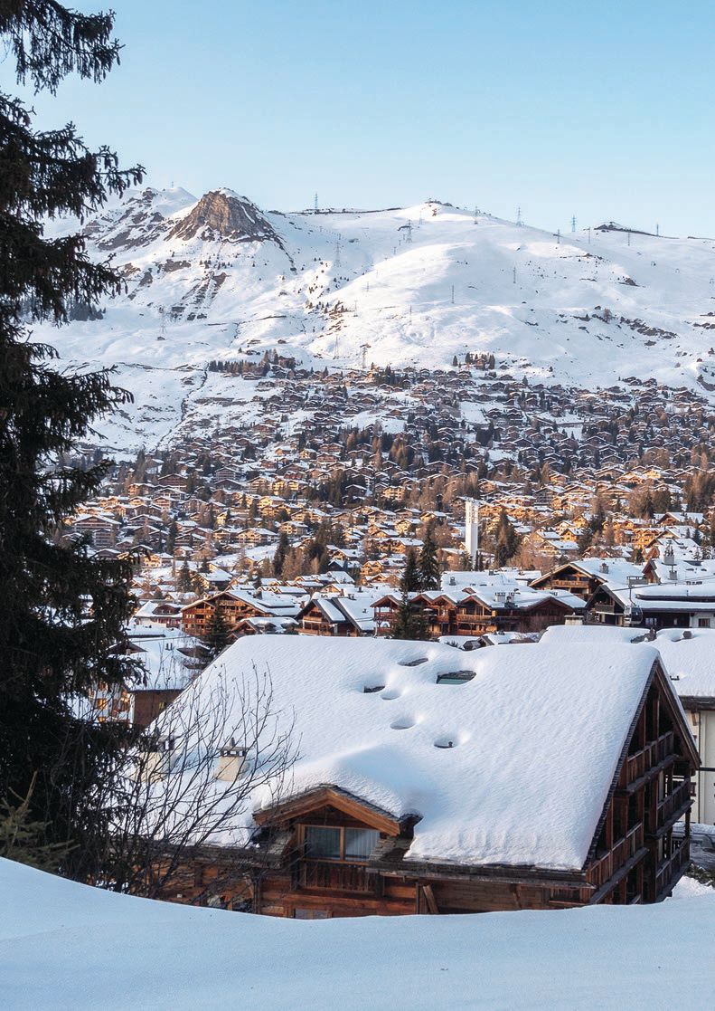 Verbier ski resort in Switzerland PHOTO COURTESY OF SHUTTERSTOCK