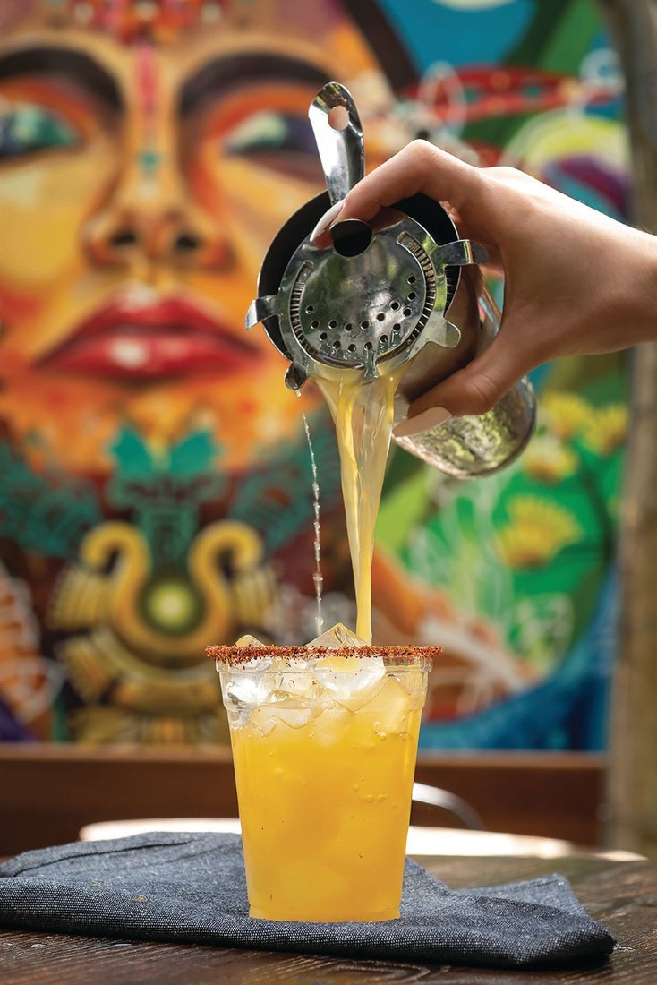 Sip on the sweet and spicy Pilo Rita at the new Pilo’s Tequila Garden in Wynwood. PHOTO BY 52 CHEFS