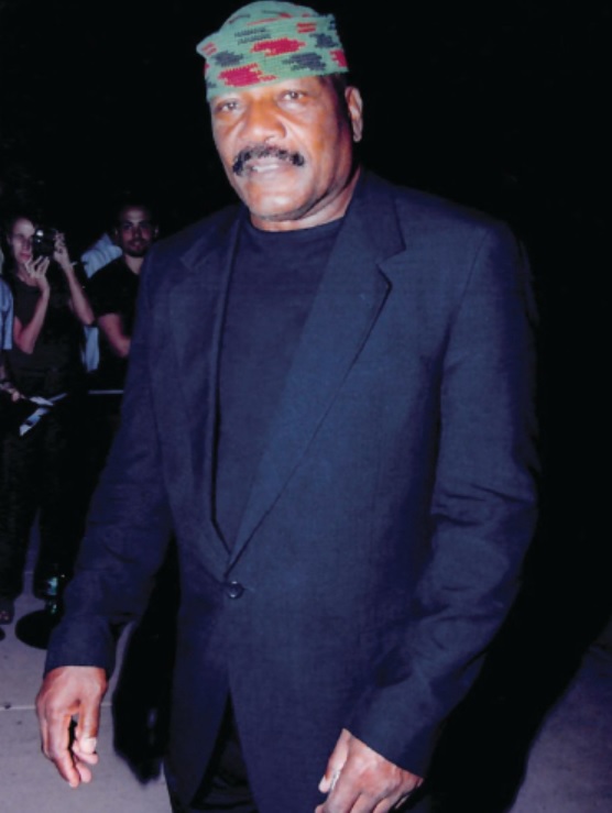 Jim Brown at the Miami premiere of Any Given Sunday