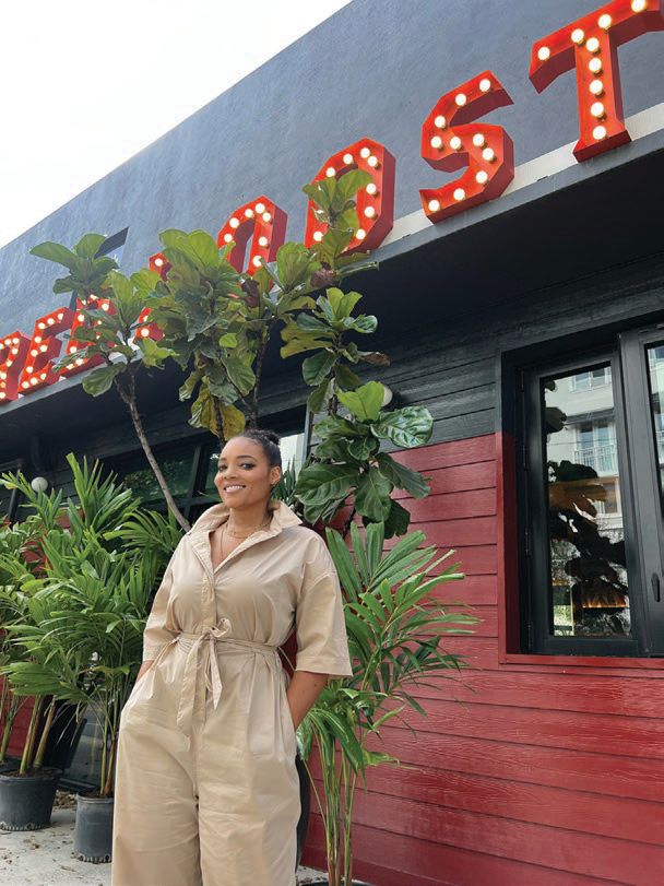 Chef Amaris Jones PHOTO COURTESY OF RED ROOSTER OVERTOWN