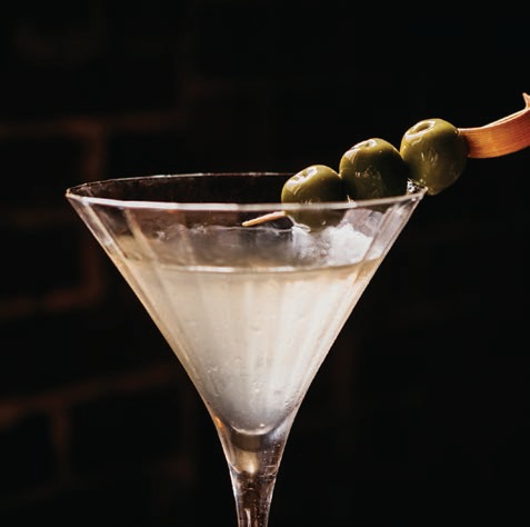 Chilled martini PHOTO BY JEN CASTRO