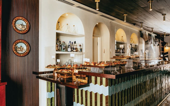 Bar Pintxo offers a laid-back setting to enjoy Spanish-style bites and libations throughout the day PHOTO BY JEN CASTRO