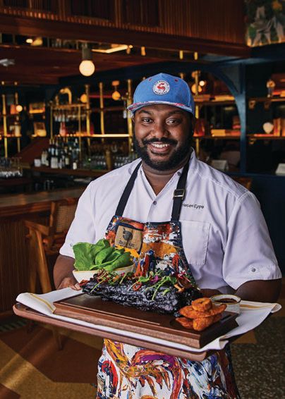 Chef de cuisine Tristen Epps. PHOTO COURTESY OF RED ROOSTER OVERTOWN