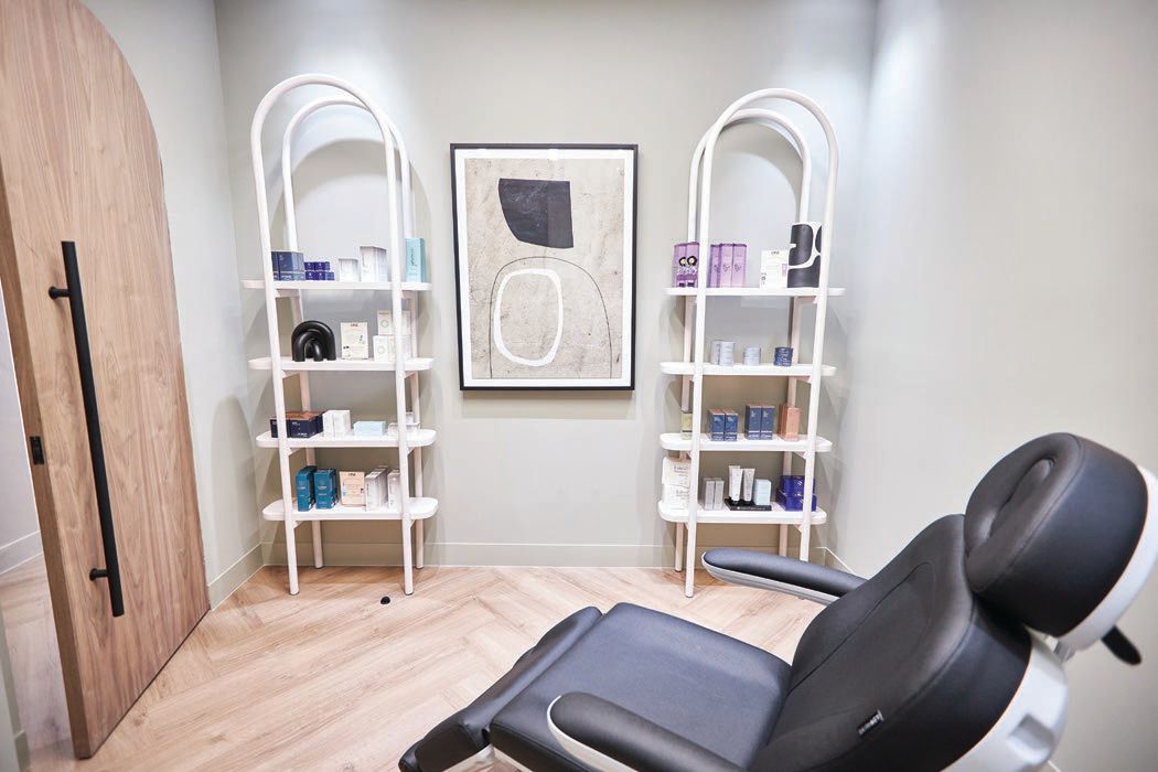 Treatment room at IMO Cosmetic Dermatology PHOTO: BY TRAVIS HARRIS/COURTESY OF IMO COSMETIC DERMATOLOGY