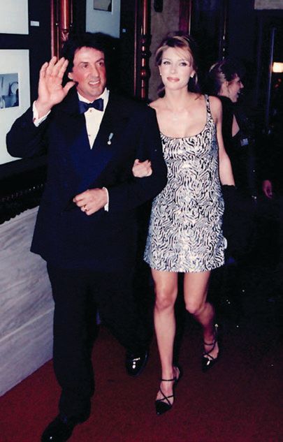 SYLVESTER STALLONE AND JENNIFER FLAVIN ARRIVE AT THE MIAMI FILM FESTIVAL Photographed by Manny Hernandez