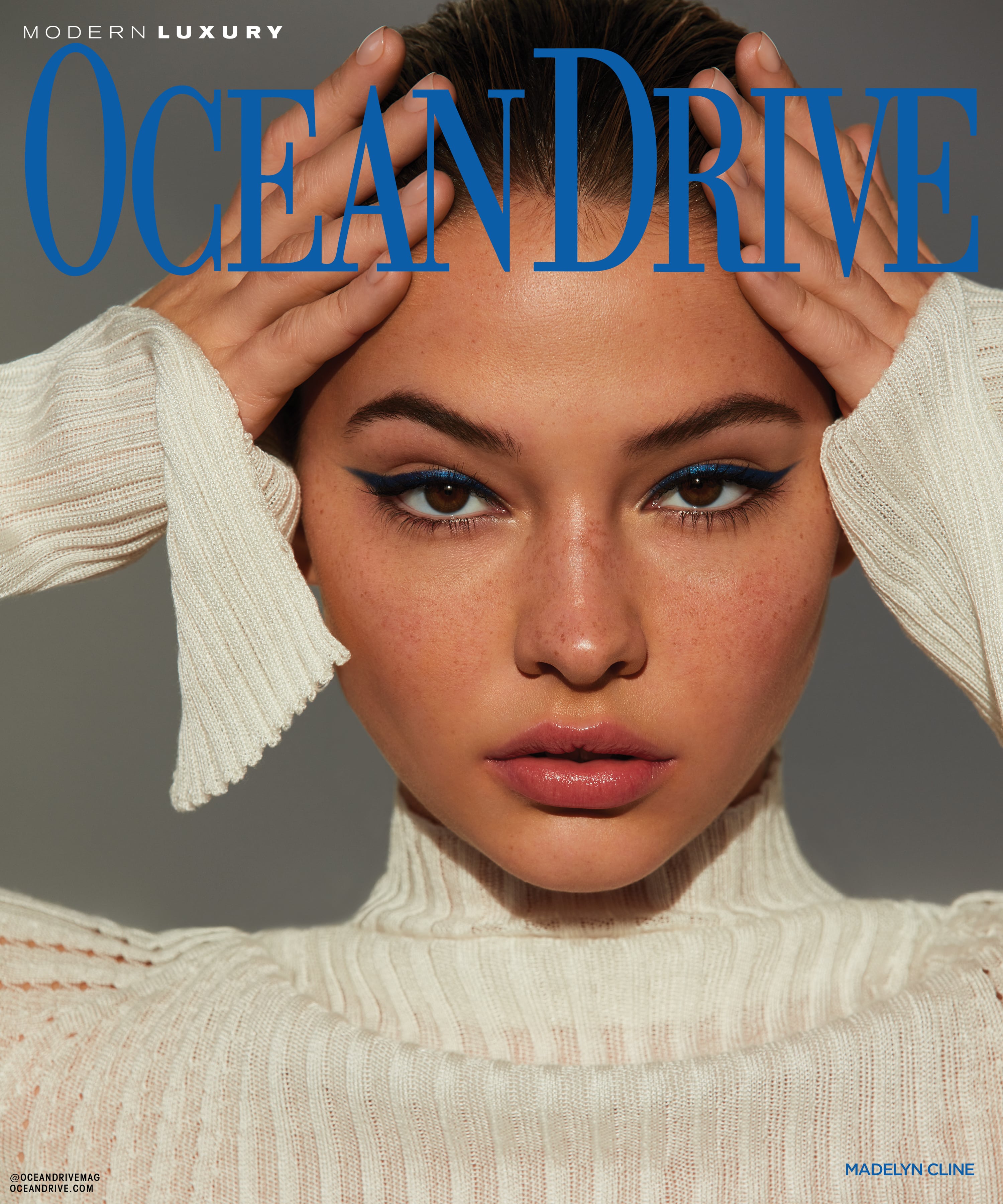 Madelyn Cline Ocean Drive cover story
