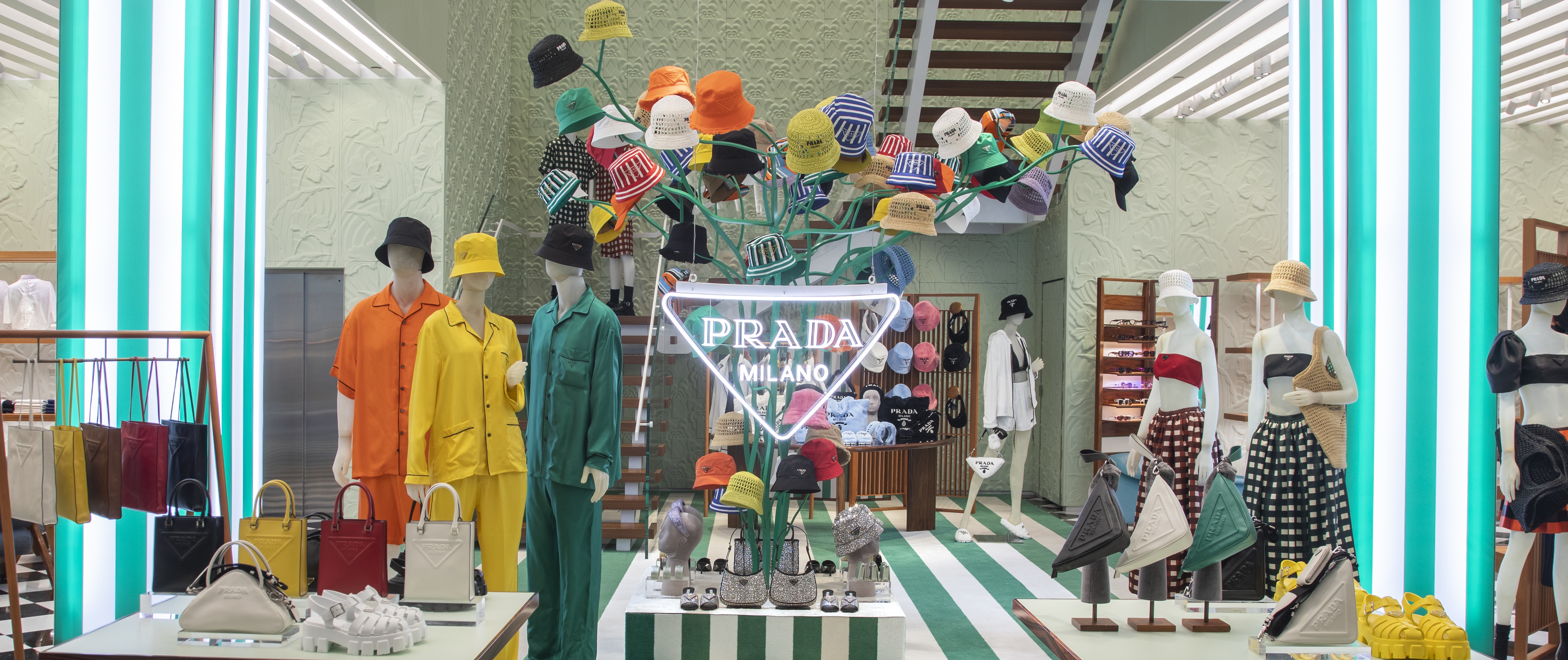 Prada's Tropico Pop-Up & Collection Launches at Broadway Store